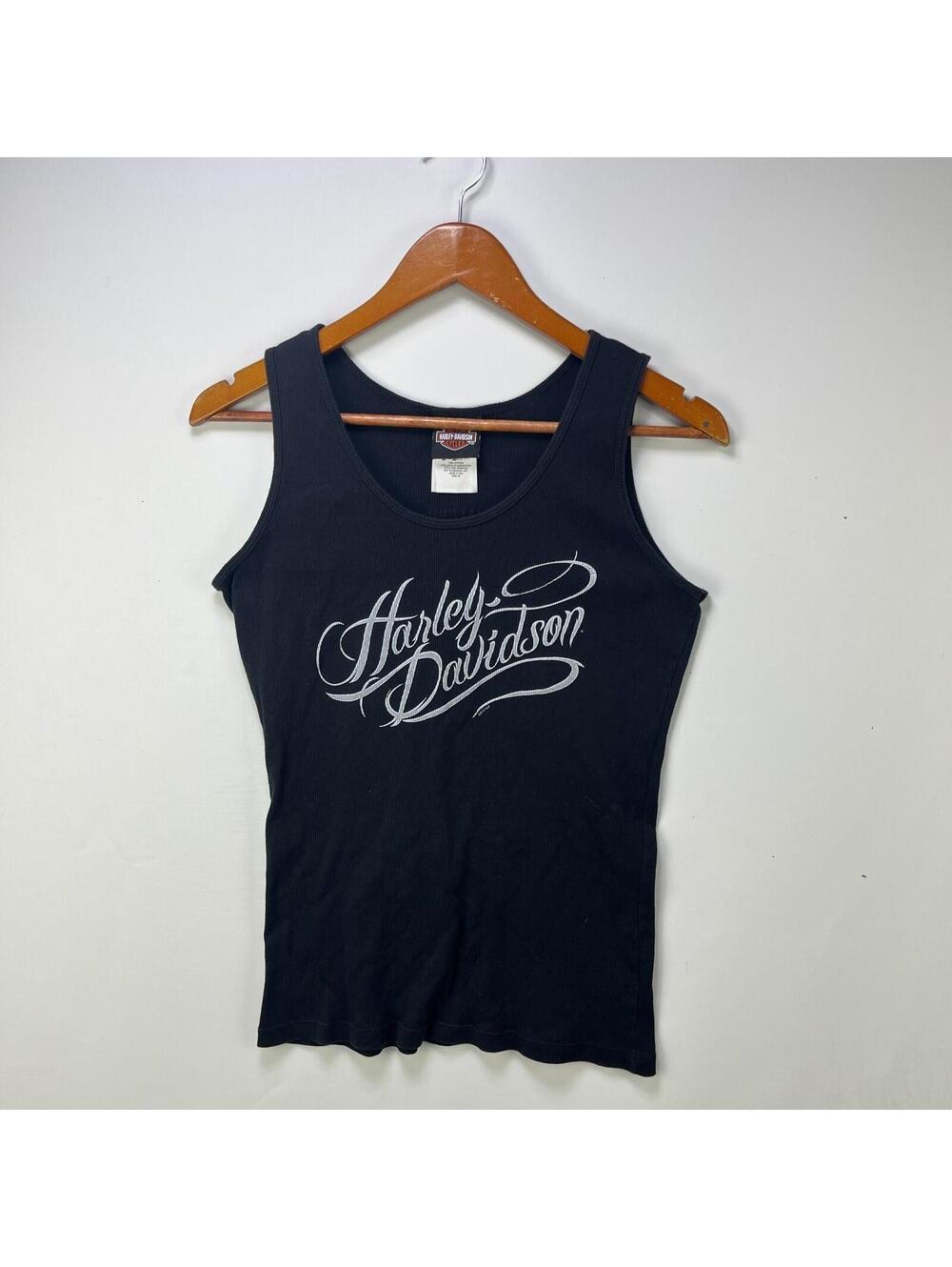 Vintage Harley Davidson Y2K Tank Top Womens XL Belize - Picture 1 of 8